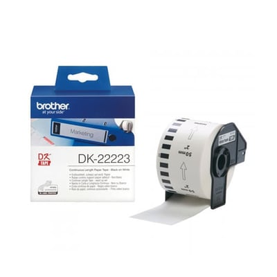 Cinta Orig. Brother Papel Cont. 50mmx30,48m Blanca