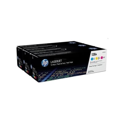 Pack Toners Originais HP 128A - 3 cores