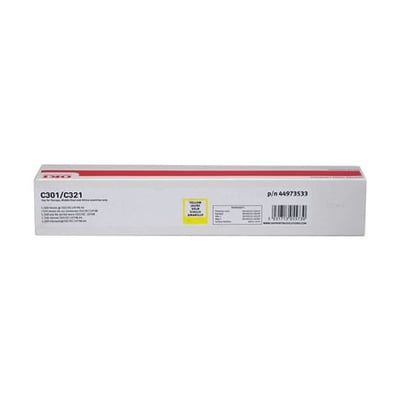 Toner Original OKI C301/ C321 Amarelo