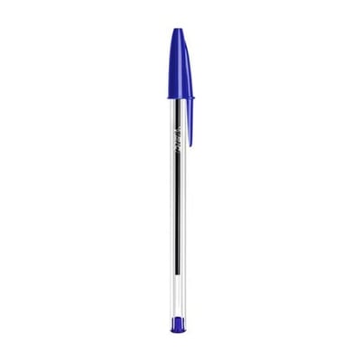 Bolígrafo BIC Cristal Azul - 1ud