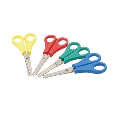 Tesoura Escolar 13cm Cores Sortidas - Pack 24