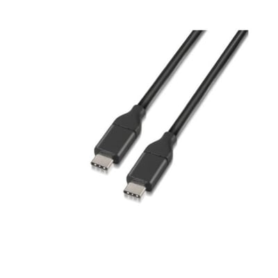 Cable USB 2.0 Tipo-C a USB Tipo-C 1m - Negro