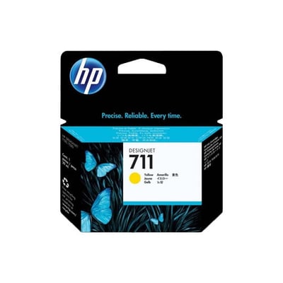 Cartucho de tinta Original HP 711 Amarillo