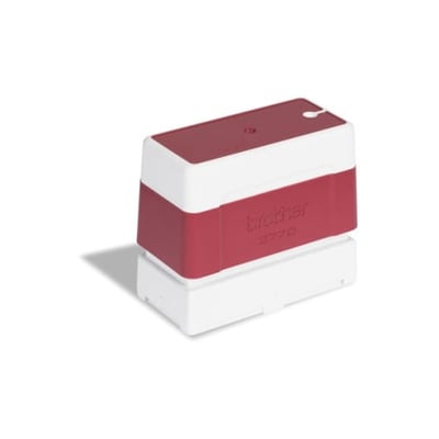 Estrutura Carimbo Brother 27mm x 70mm Vermelho
