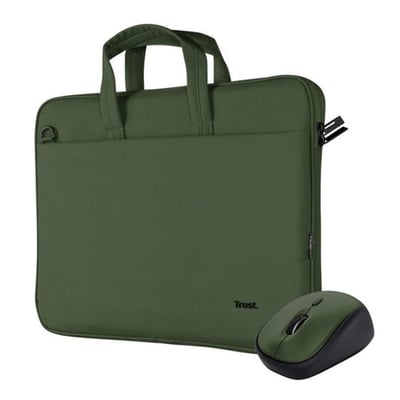 Maletín para Portátil + Ratón Trust Bologna 16" - Verde