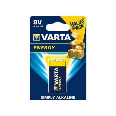 Pilhas Alcalinas Varta Energy 6LR61 9V 