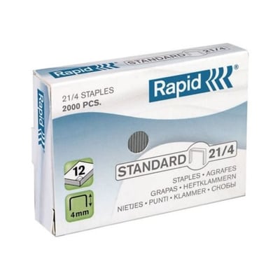 Grapas 21/4 Rapid Cx 1000un
