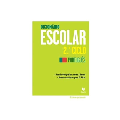 Dicionário Escolar 2º Ciclo Português