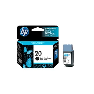 Cartucho de tinta Original HP 20 (C6614D) Negro