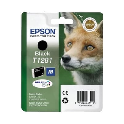 Tinteiro Original Epson T1281 Preto