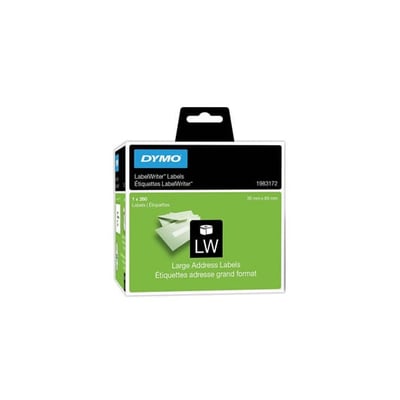Etiquetas Papel Compatible Dymo 89mmx36mm Blanco