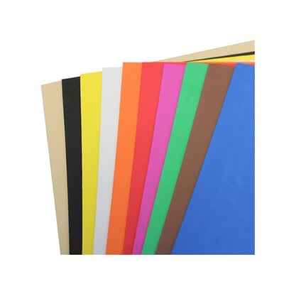 Pack de 10 Placas de Goma Eva 2mm A4 Variado