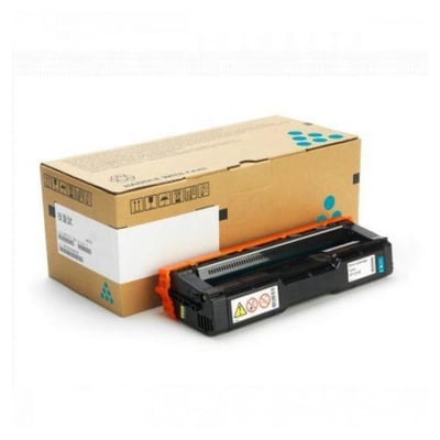 Toner Original Ricoh SP C252 Alta Cap. Ciano