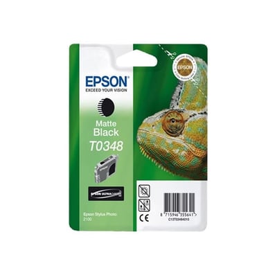 Cartucho de tinta Original Epson T0348 Negro Mate