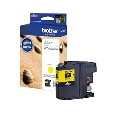 Tinteiro Original Brother LC12E Amarelo