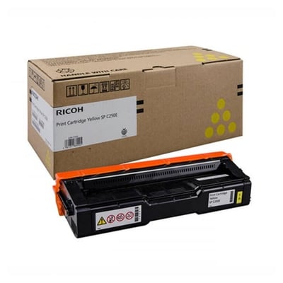 Toner Original Ricoh SP C250 Amarelo