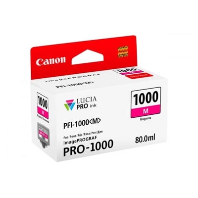 Cartucho de tinta Original Canon PFI-1000M Magenta