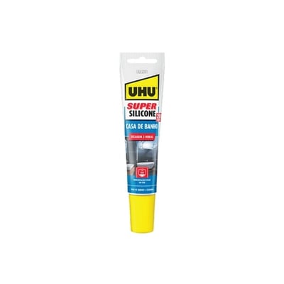 Super Silicone Casa de Banho Branco UHU 150ml