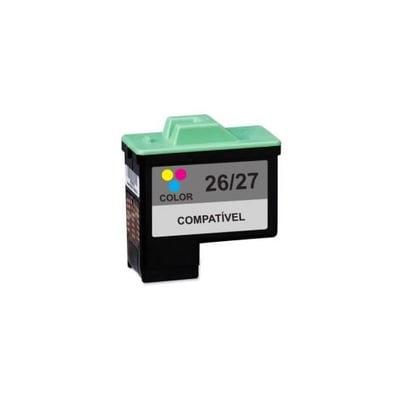 Tinteiro Compatível Lexmark 26 / 27 Tricolor