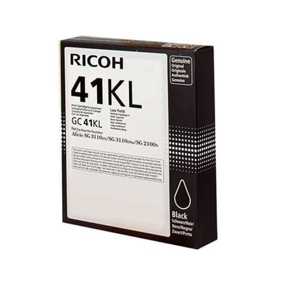 Tinteiro Original Ricoh Type GC-41 Preto Alta Cap.