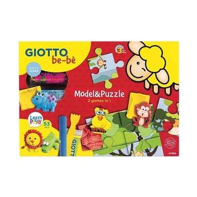 Kit de Pasta Modelar Giotto be-bé Model & Puzzle