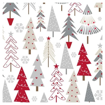 Papel Embrulho Natal Tree 70cmx100mts 25 folhas