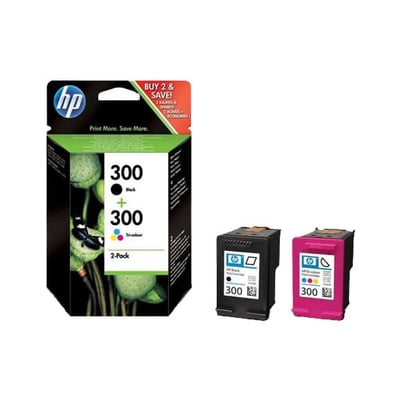 Cartucho de tinta Original HP 300 Pack 4 colores