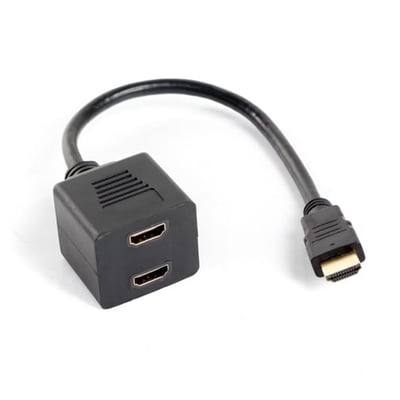Adaptador HDMI Splitter 20cm M a 2 F