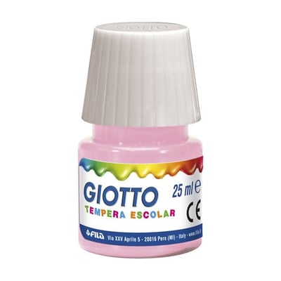 Guache Giotto Tempera Escolar 25ml - Rosa