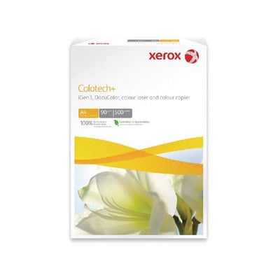 Papel Xerox Colotech A4 100gr 4x500Hojas