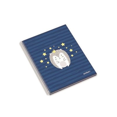 Cuaderno de Tapa Dura A5 Mascotas y Amigos Rayado - 5un