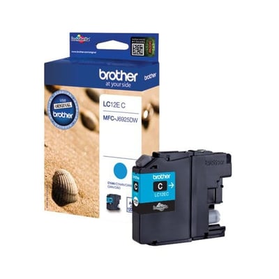 Tinteiro Original Brother LC12E Ciano