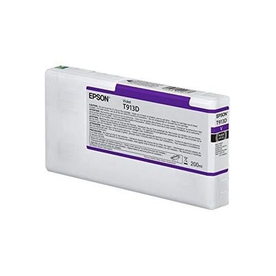 Tinteiro Original Epson T913D Violeta