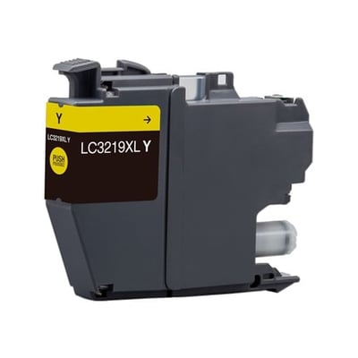 Tinteiro Compatível Brother LC3219 Amarelo