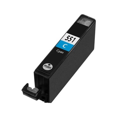 Tinteiro Compatível Canon CLI-551 Alta Cap.Ciano