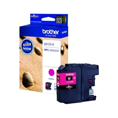 Tinteiro Original Brother LC12E Magenta