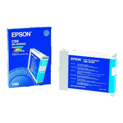 Cartucho de tinta Original Epson T463 Cian