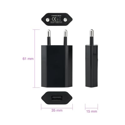 Nanocable 10.10.2002 carregador de dispositivos móveis Universal AC Interior