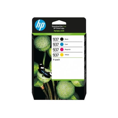 Tinteiro Original HP 937 Pack 4 Cores