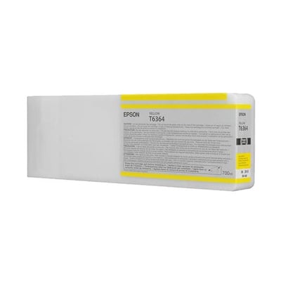 Cartucho de tinta Original Epson T6364 Amarillo Alta Cap.