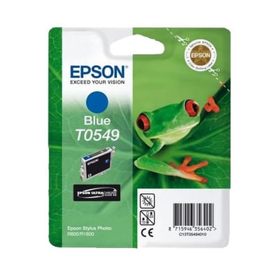 Cartucho de tinta Original Epson T0549 Cian oscuro