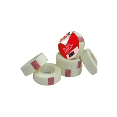 Cinta Adhesiva Invisible 15mmx33mts Pack10