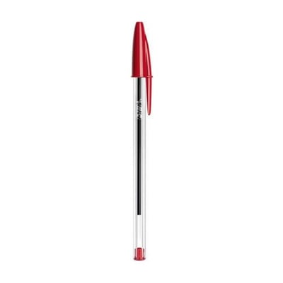Bolígrafo BIC Cristal Rojo - 1ud