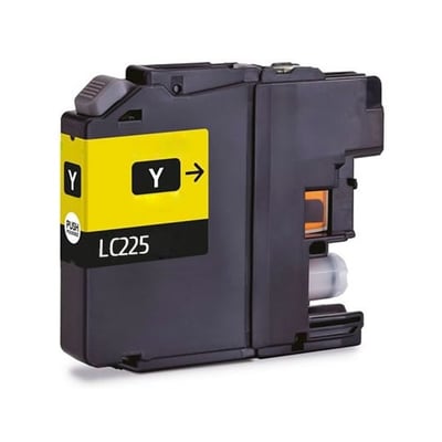 Tinteiro Compatível Brother LC225 Amarelo