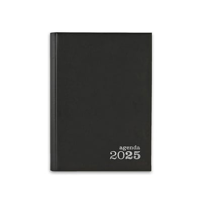 Agenda Diaria 2025 Basic Negro