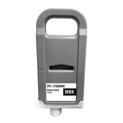Tinteiro Compatível Canon PFI-1700 Preto Mate