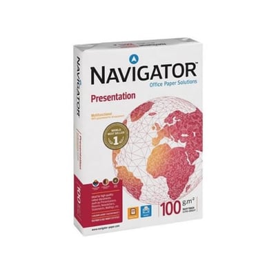 Papel Fotoc. A4 100g Navigator Presentation 1x500f