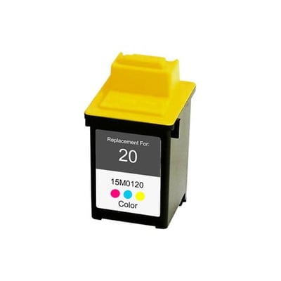 Tinteiro Compatível Lexmark 20 (15M0120) Cores