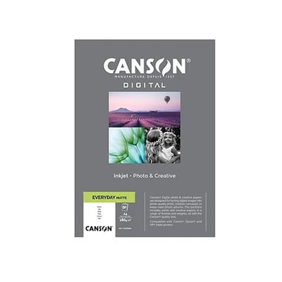 Papel Fotográfico Canson Everyday Matte A4 50f