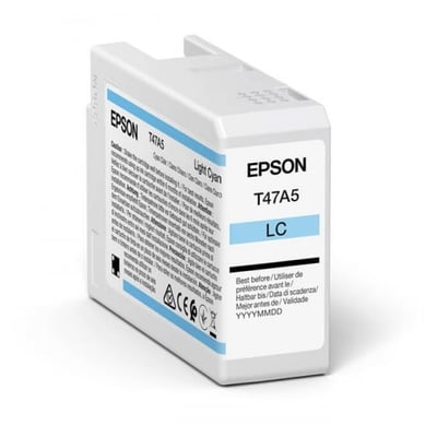 Cartucho de tinta Original Epson T47A5 Cian Claro